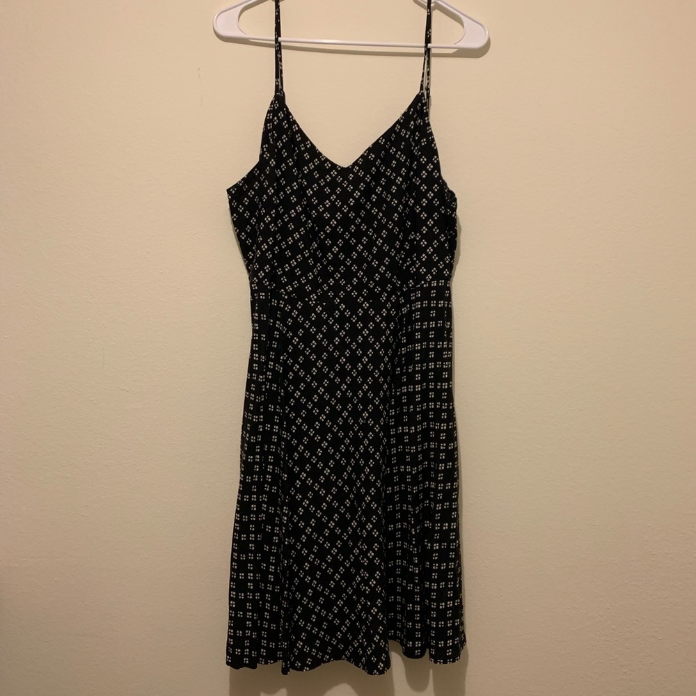 Black & White Patterned Dress